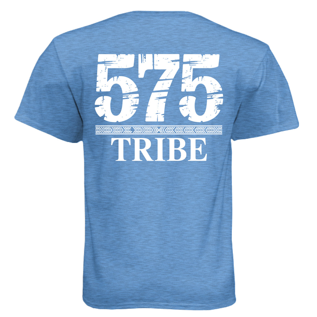 Heather Columbia Blue - BACK